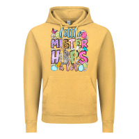 Vintage Mustard Easter Day Little mister hops a lot Vintage Hoodie - OliviaCreatesArt