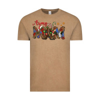 Vintage Coffee Christmas army mom mother's day Vintage Tee - HowdyJamesFarm