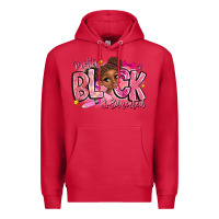 Cardinal Pretty Black Educated Premium Hoodie - CowhideDigitalArt