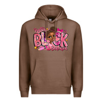 Chestnut Pretty Black Educated Premium Hoodie - CowhideDigitalArt
