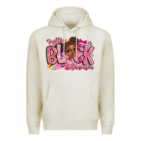 Oatmeal Heather Pretty Black Educated Premium Hoodie - CowhideDigitalArt