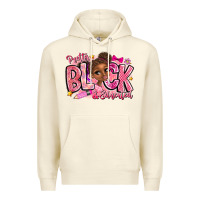 Sandshell Pretty Black Educated Premium Hoodie - CowhideDigitalArt