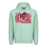 Seafoam Pretty Black Educated Premium Hoodie - CowhideDigitalArt