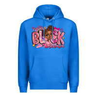 True Royal Pretty Black Educated Premium Hoodie - CowhideDigitalArt