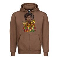Chestnut juneteenth 1865 black boy Zipper Hoodie - BarkalooDesign
