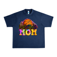 Navy basketball mom Urban Heavy Tee - OliviaCreatesArt