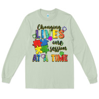 Matcha Changing lives one session at a time Long Sleeve Tee - FaDigitalArtStudio