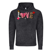 Vintage Black Love Valentine's Day Vintage Hoodie - FaDigitalArtStudio