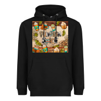 Black pumpkin spice Heavyweight Hoodie - AdoDesignShop