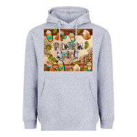 Heather Grey pumpkin spice Heavyweight Hoodie - AdoDesignShop