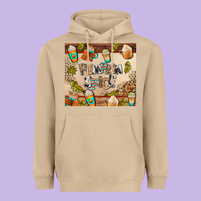 Pumpkin Spice Heavyweight Hoodie Designed By Adodesignshop