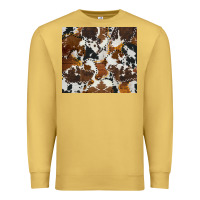 Antique Gold cowhide Premium Sweatshirt - AdoDesignShop
