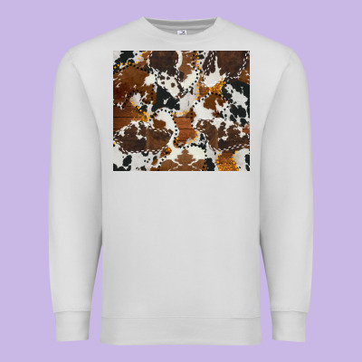 Cowhide Premium Sweatshirt Designed By Adodesignshop