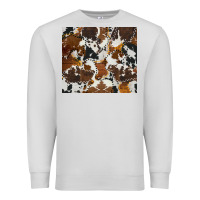 Dove Grey cowhide Premium Sweatshirt - AdoDesignShop