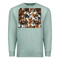 Seafoam cowhide Premium Sweatshirt - AdoDesignShop