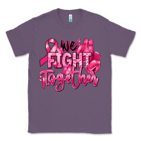 Lavender we fight together breast cancer Classic Tee - RanaPortraitStore