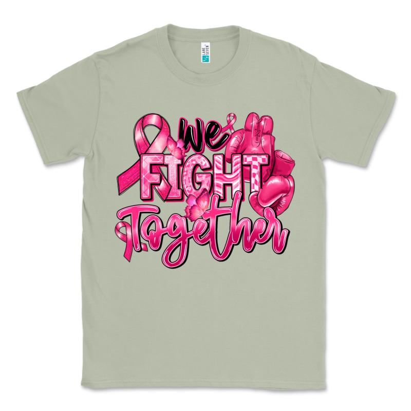 We Fight Together Breast Cancer Classic Tee by RanaPortraitStore | Teevron