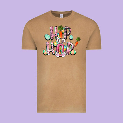 Hip Hop Easter Vintage Tee Designed By Cowgirlartshop