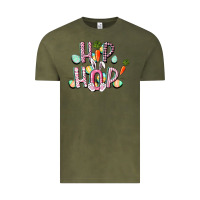 Vintage Olive Hip hop Easter Vintage Tee - CowGirlArtShop