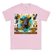 Bubblegum Pink black angus Classic Tee - TumblerDesignByShophia