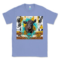 Colony Blue black angus Classic Tee - TumblerDesignByShophia