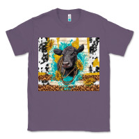 Lavender black angus Classic Tee - TumblerDesignByShophia