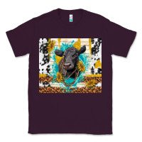 Plum black angus Classic Tee - TumblerDesignByShophia