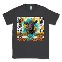 Smoke black angus Classic Tee - TumblerDesignByShophia
