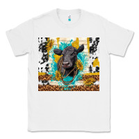 White black angus Classic Tee - TumblerDesignByShophia