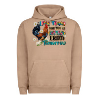 Pigment Burro live today like fried tomorrow Urban Hoodie - JahusDesignShop