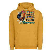Pigment Peanut Butter live today like fried tomorrow Urban Hoodie - JahusDesignShop