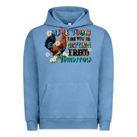 Pigment Pebble Blue live today like fried tomorrow Urban Hoodie - JahusDesignShop