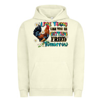 Pigment Pistachio live today like fried tomorrow Urban Hoodie - JahusDesignShop