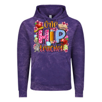 Cloud Purple Easter Day One hip Teacher Vintage Hoodie - OliviaCreatesArt