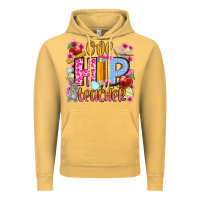 Vintage Mustard Easter Day One hip Teacher Vintage Hoodie - OliviaCreatesArt