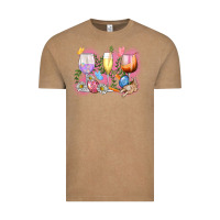 Vintage Coffee Easter wine glasses  Easter Day Vintage Tee - CowGirlArtShop