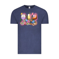 Vintage Denim Easter wine glasses  Easter Day Vintage Tee - CowGirlArtShop