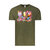 Vintage Olive Easter wine glasses  Easter Day Vintage Tee - CowGirlArtShop