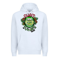 White summer time Premium Hoodie - CowhideDigitalArt