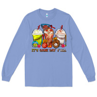 Colony Blue It's Game Day Y'all Softball,Baseball,Basketball C Long Sleeve Tee - FaDigitalArtStudio