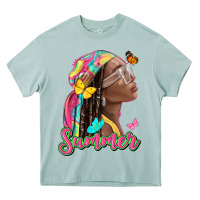 Arona summer afro Heavy Core Tee - NancyCooperArtShop