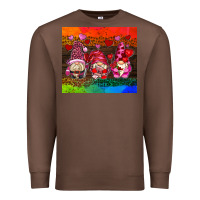 Chestnut valentines day gnome Premium Sweatshirt - AdoDesignShop
