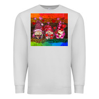 Dove Grey valentines day gnome Premium Sweatshirt - AdoDesignShop