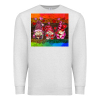 Oatmeal Heather valentines day gnome Premium Sweatshirt - AdoDesignShop
