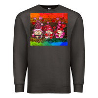 Smoke valentines day gnome Premium Sweatshirt - AdoDesignShop
