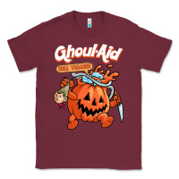 Burgundy cool ghoul aid funny ghoul pumpkin cute meme halloween t shirt Classic Tee - maiPhamDesign