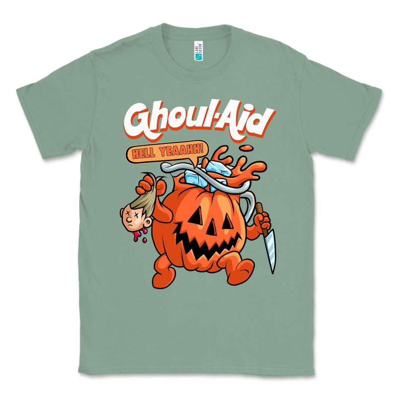 Cool Ghoul Aid Funny Ghoul Pumpkin Cute Meme Halloween T Shirt Classic Tee by maiPhamDesign | Teevron