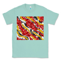 Seafoam bandana and cowhide pattern Classic Tee - TumblerDesignByShophia