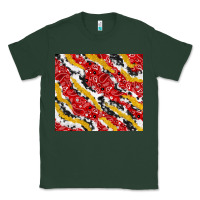 Sports Green bandana and cowhide pattern Classic Tee - TumblerDesignByShophia