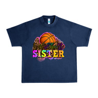 Navy basketball sister Urban Heavy Tee - OliviaCreatesArt